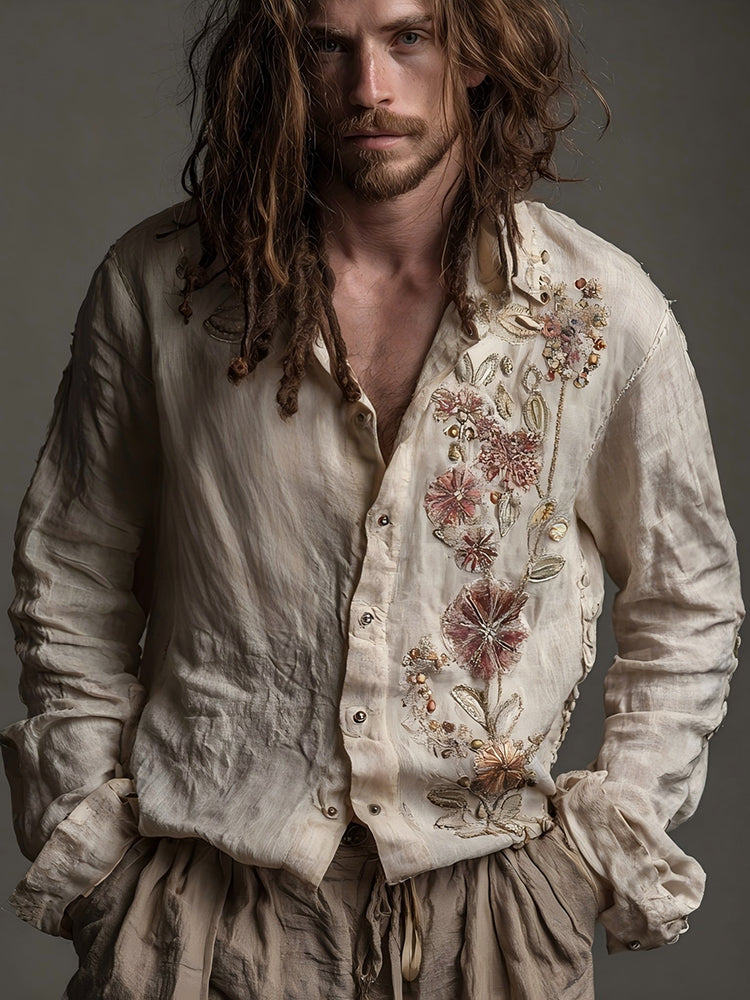 Subtly Elegant Shirt with a Refined Vintage Look