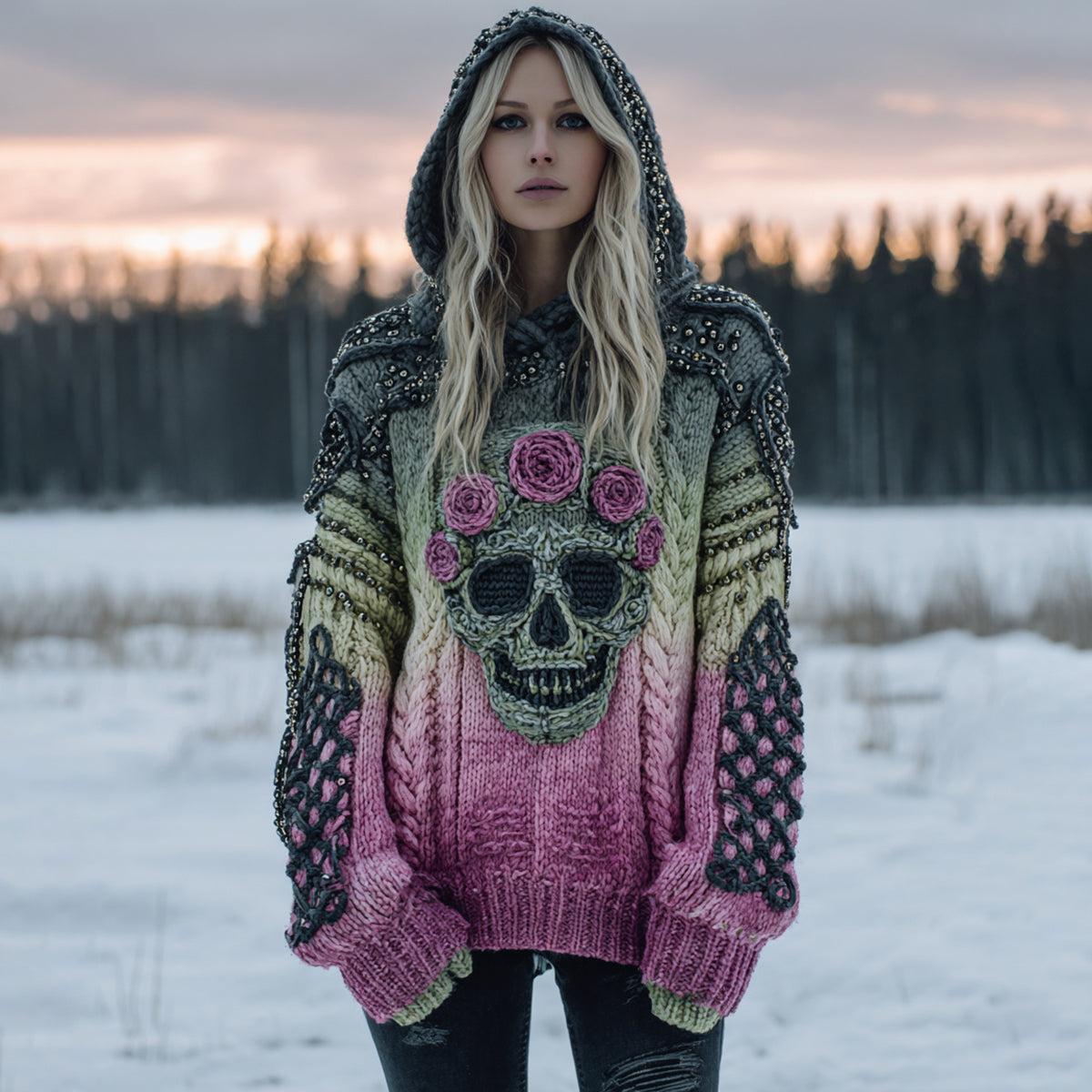 Vintage Inspired Cardigan with a Contemporary Edge