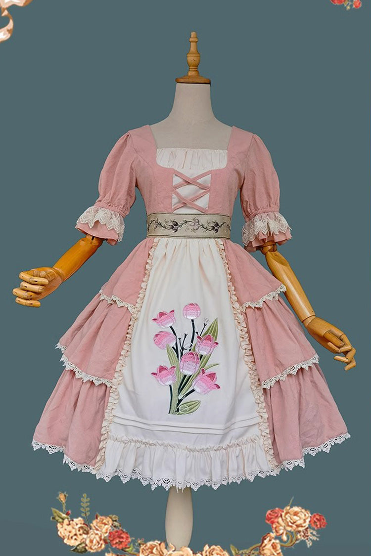 Classic Vintage Dress with a Flattering Fit