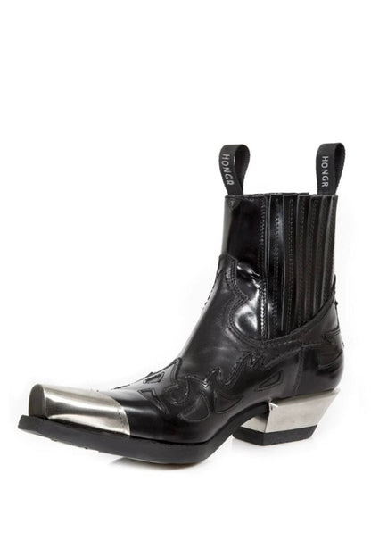 Metal Mode Ankle Boots