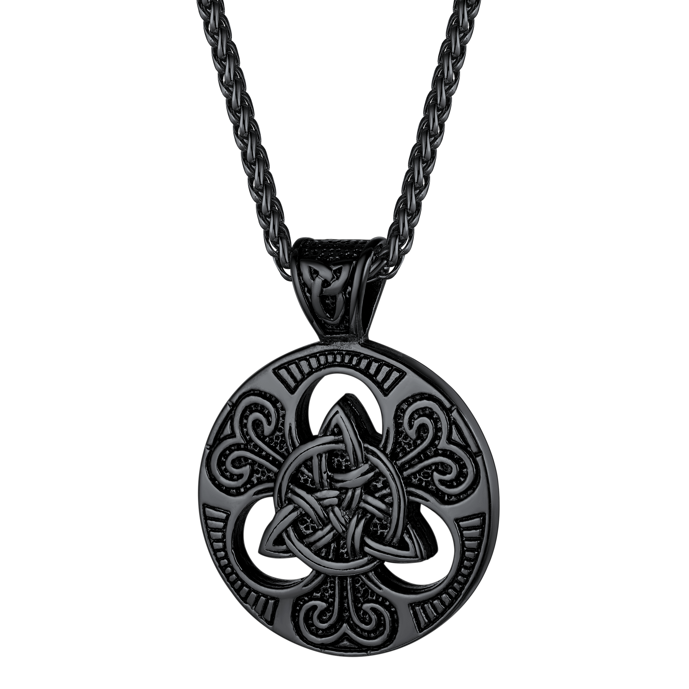 Celtic Knot Necklace Amulet Pendant for
