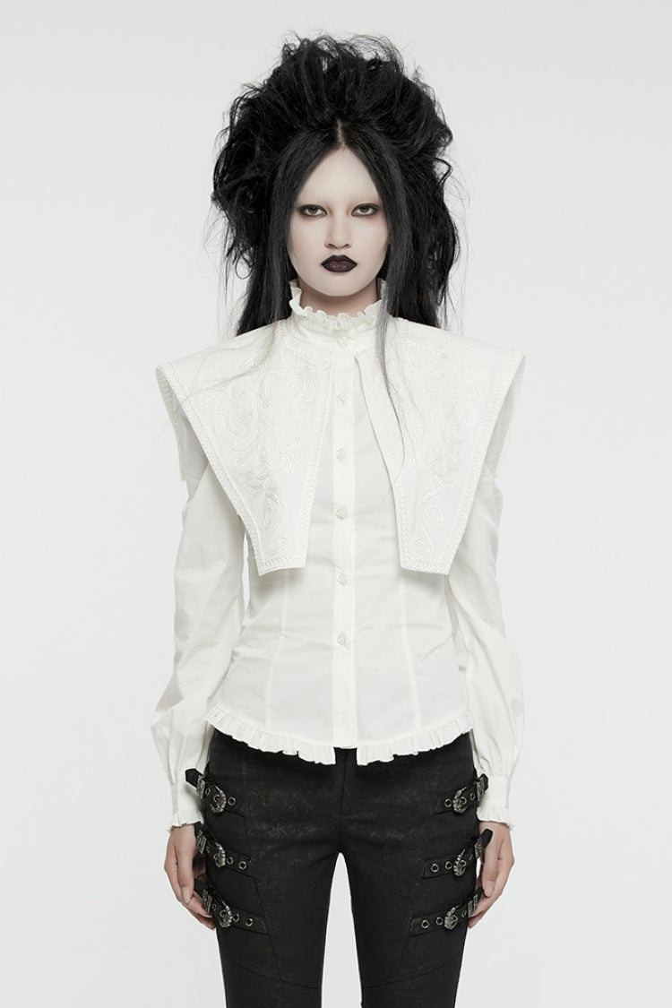Casually Elegant Blouse with a Refined Edge