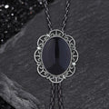 Classic Turquoise Western Cowboy Alloy Bolo Tie