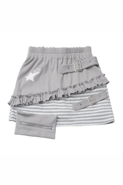 Koala Ribbed Summer Dress + Top + Skirt + Leg Warmers