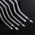 Cuban Link Sterling Silver Chain