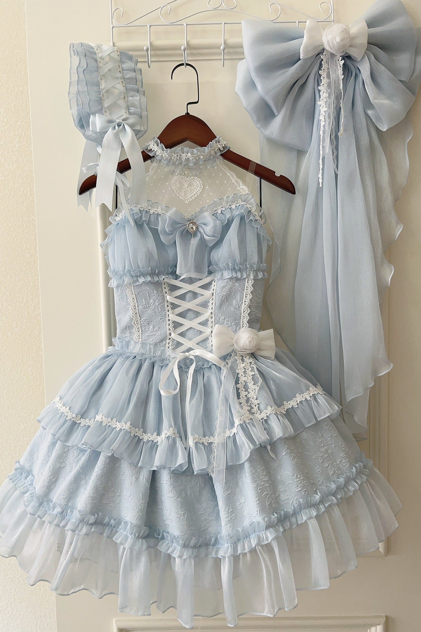 Halter Neck Sleeveless Sugar Lolita Dress