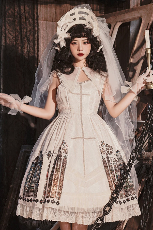 Window Retro Doll Lolita Dress