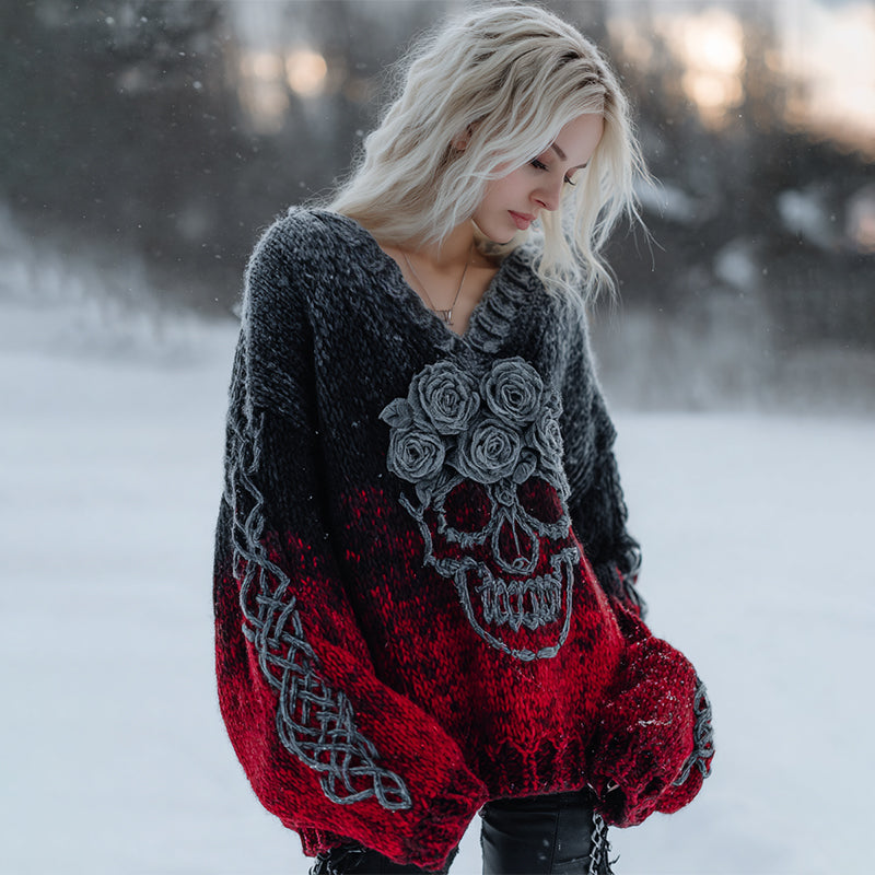 Subtly Elegant Sweater with a Refined Vintage Look
