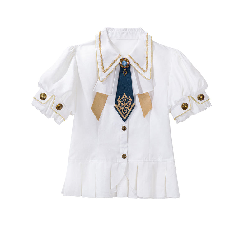 Forever Island Prince Lolita Top + Balloon Pants + Vest