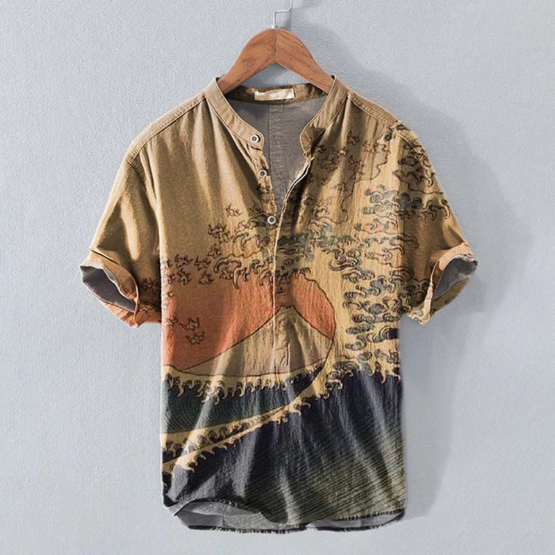 Subtly Elegant Shirt with a Refined Vintage Look