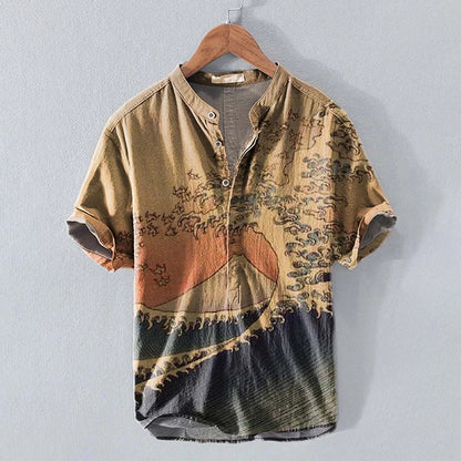 Subtly Elegant Shirt with a Refined Vintage Look