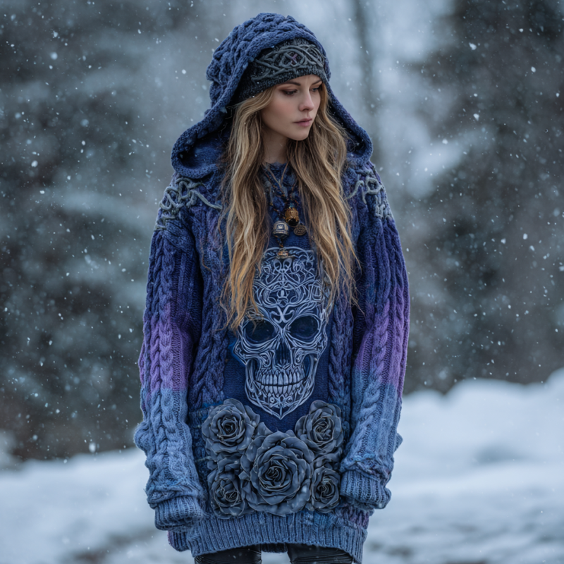 Finely Styled Sweater with a Classic Vintage Look