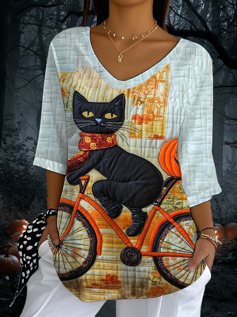 Classic Vintage Top with a Flattering Fit