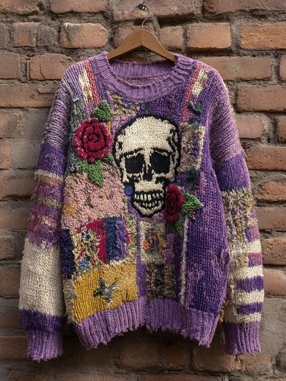 Vintage Inspired Sweater with a Contemporary Edge