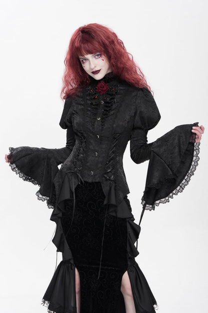 Subtly Elegant Blouse with a Refined Vintage Look