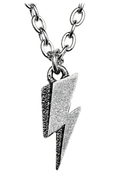 David Bowie Flash Pendant With Retro Rock Style