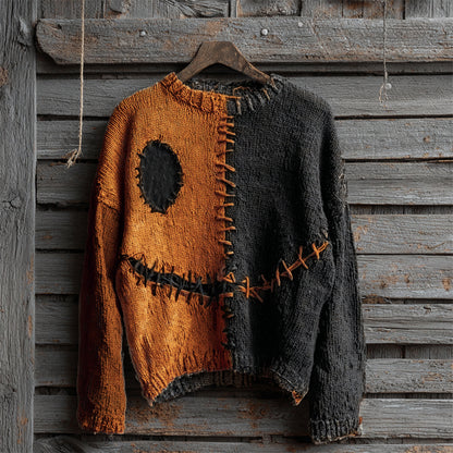 Casually Elegant Sweater with a Refined Edge