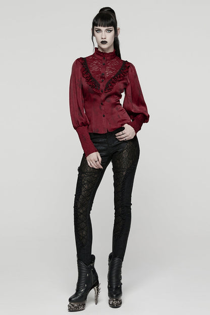 Finely Styled Blouse with a Classic Vintage Look