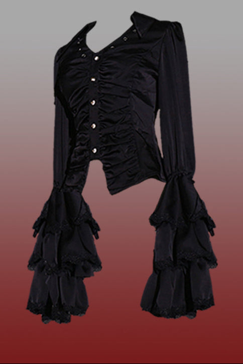 Cthulhu Gothic Dark Lolita Shirt + Skirt + Tail + Corset