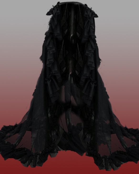 Cthulhu Gothic Dark Lolita Shirt + Skirt + Tail + Corset