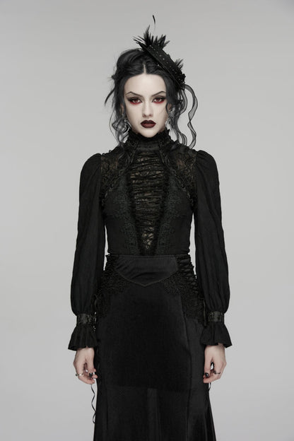 Subtly Elegant Blouse with a Refined Vintage Look
