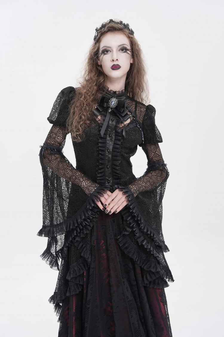 Casually Elegant Blouse with a Refined Edge