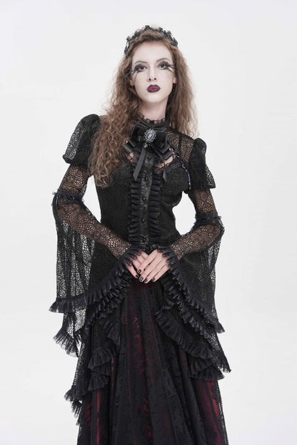Casually Elegant Blouse with a Refined Edge