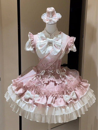 [reservation Deadline: May 12] Pink White Sweet Lolita Idol Series Accessory
