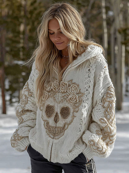 Classic Vintage Cardigan with a Flattering Fit