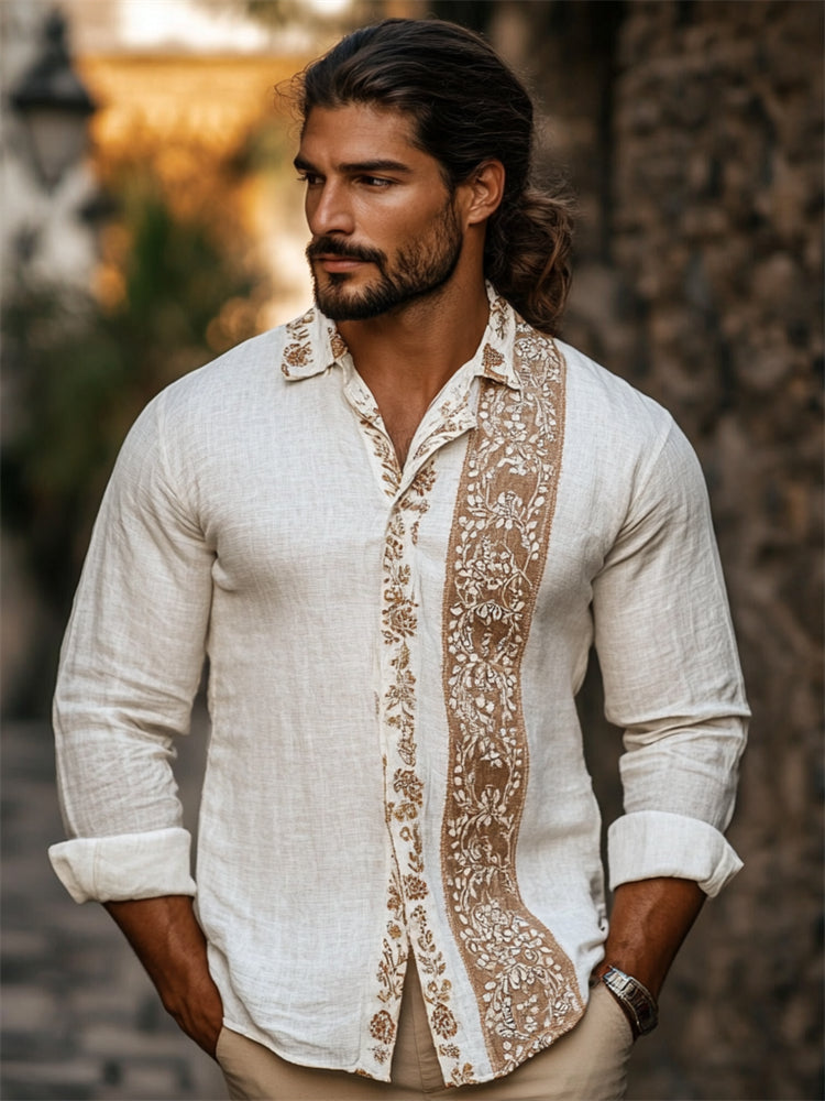 Subtly Elegant Shirt with a Refined Vintage Look