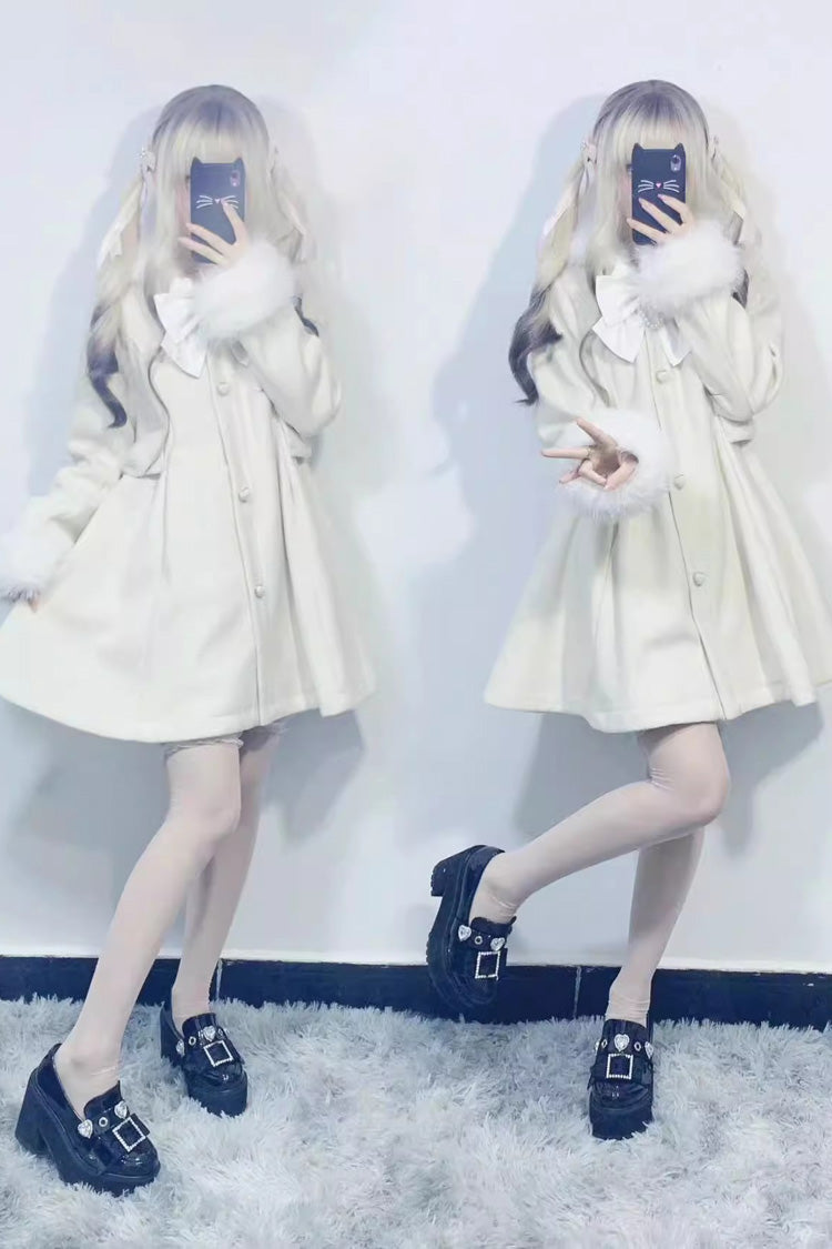 Classic Vintage Coat with a Flattering Fit