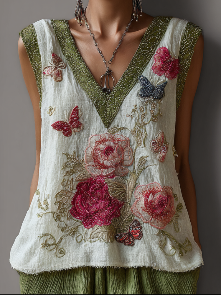 Casually Elegant Top with a Refined Edge