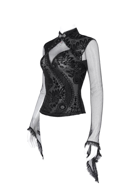 Vintage Inspired Blouse with a Contemporary Edge