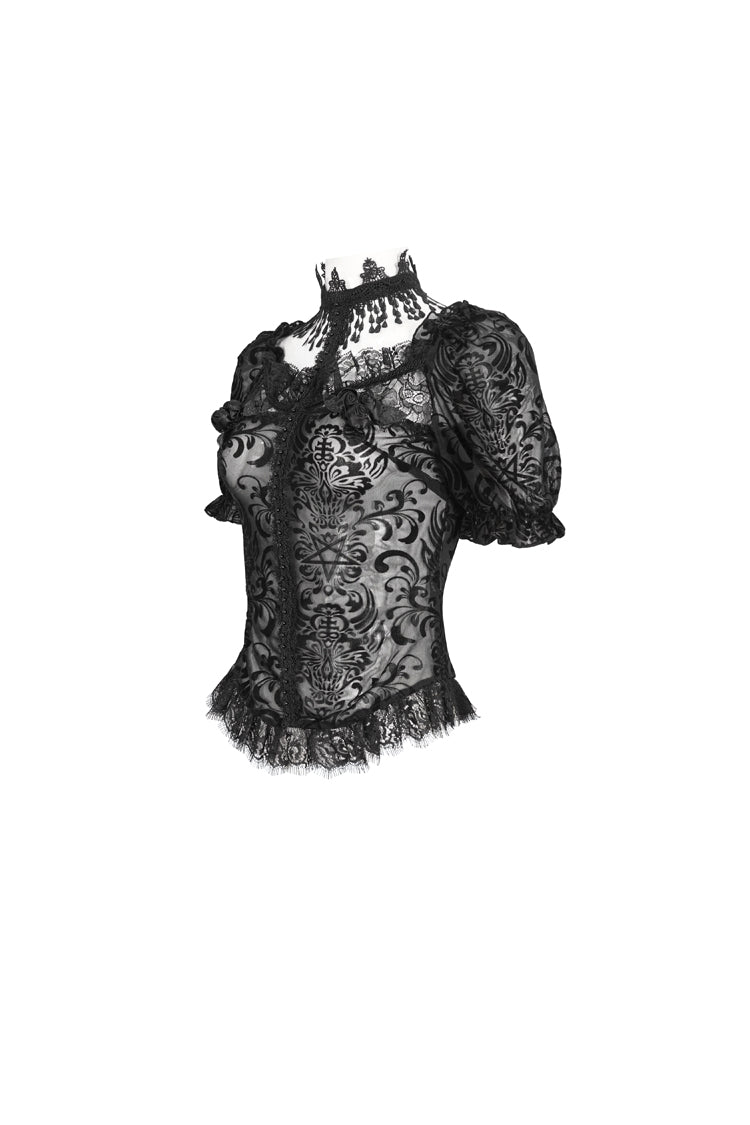 Casually Elegant Blouse with a Refined Edge