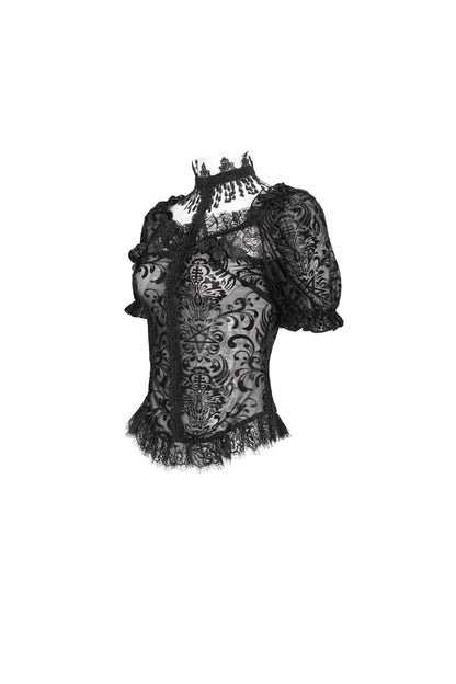 Casually Elegant Blouse with a Refined Edge