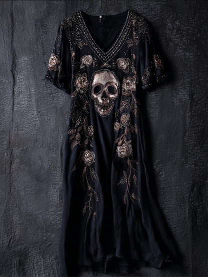 Subtly Elegant Dress with a Refined Vintage Look