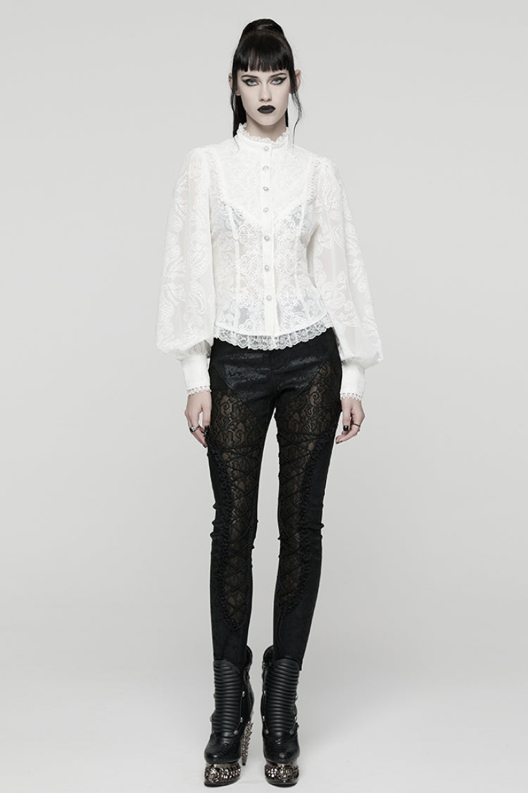 Casually Elegant Blouse with a Refined Edge
