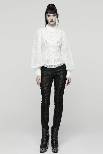 Casually Elegant Blouse with a Refined Edge