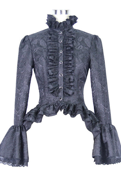 Casually Elegant Blouse with a Refined Edge