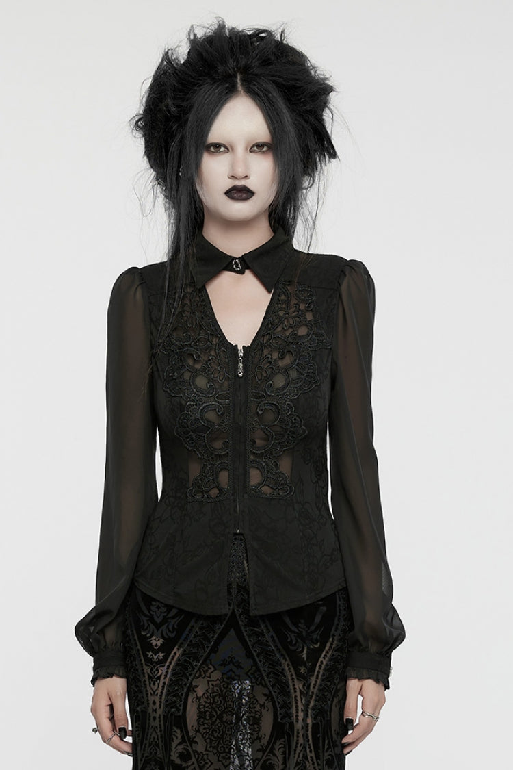 Beautifully Finished Blouse in a Timeless Design