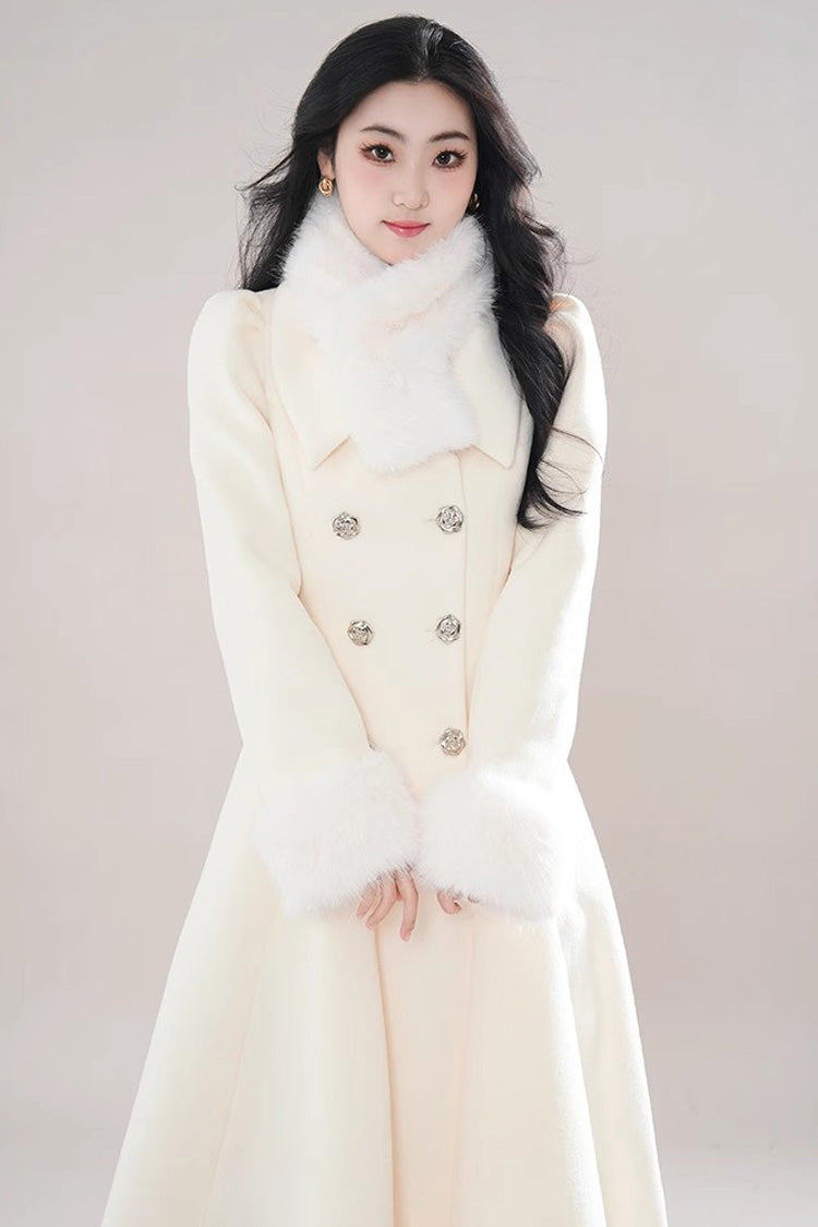 Classic Vintage Coat with a Flattering Fit