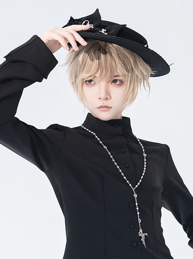 Retro Lolita Prince Flat Hat
