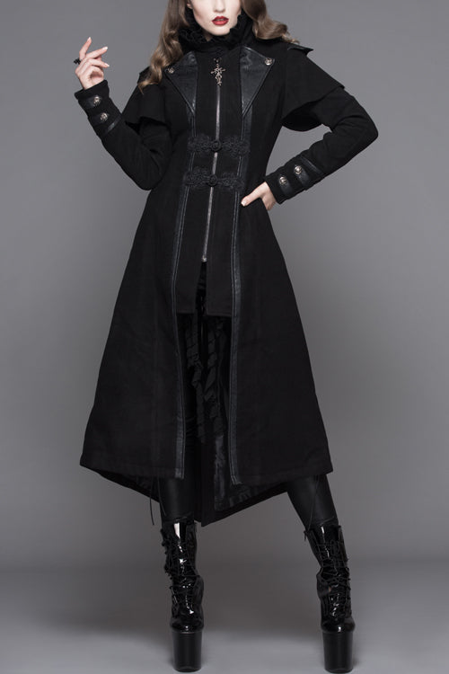 Casually Elegant Coat with a Refined Edge