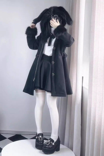 Classic Vintage Coat with a Flattering Fit