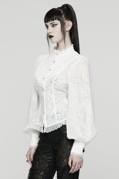 Casually Elegant Blouse with a Refined Edge