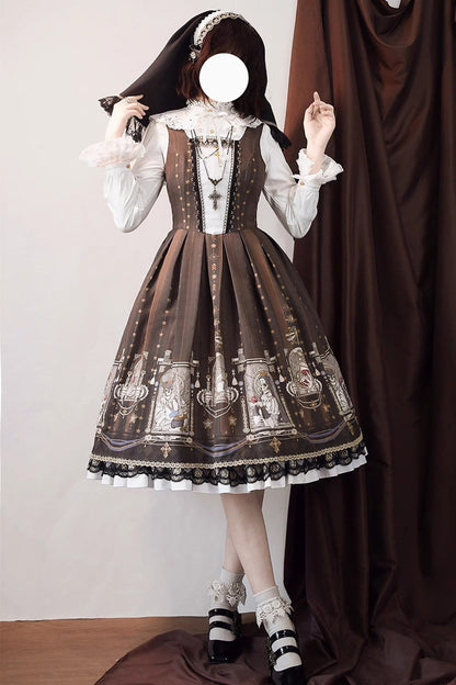 Classic Vintage Dress with a Flattering Fit