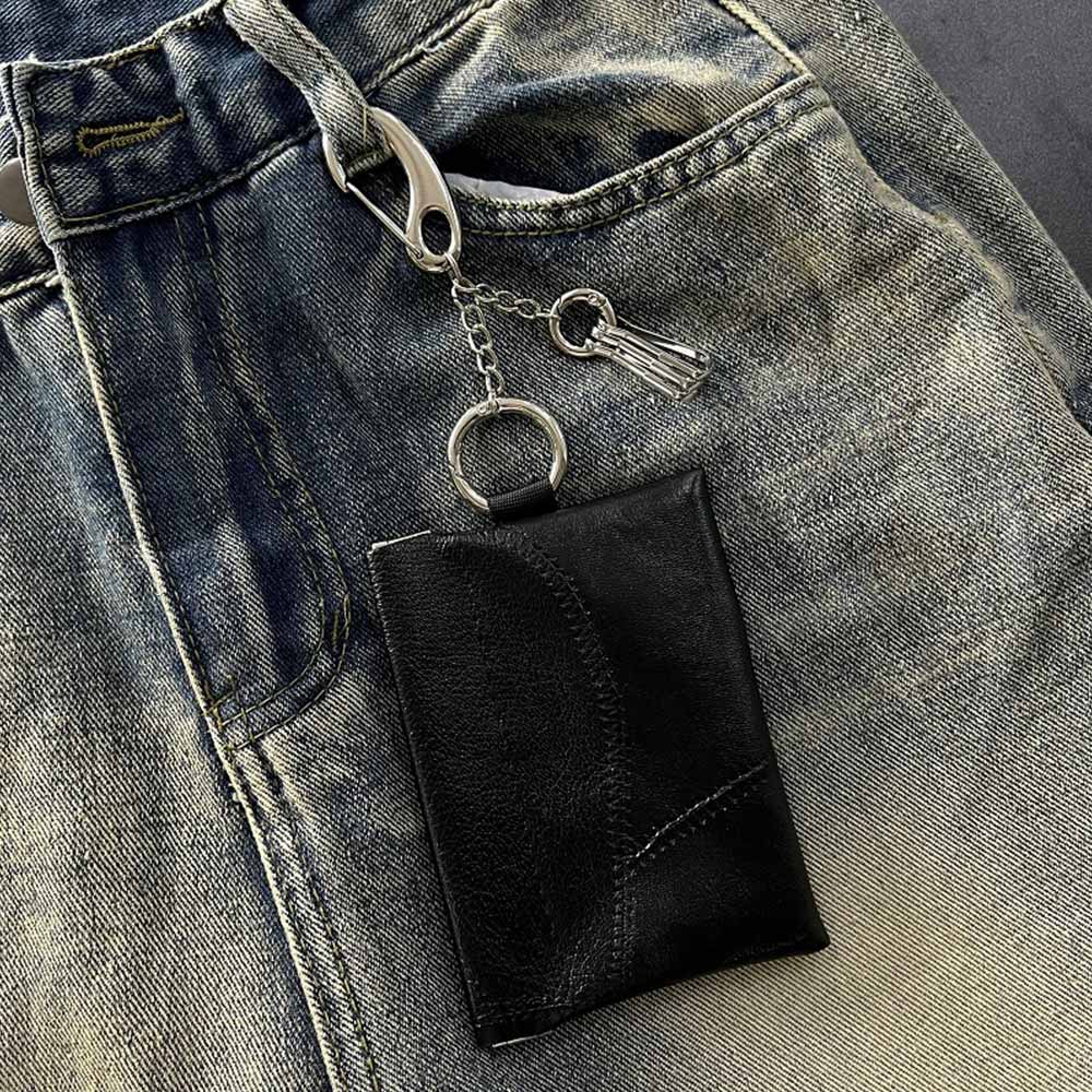Snake Print Pu Leather Waist Wallet