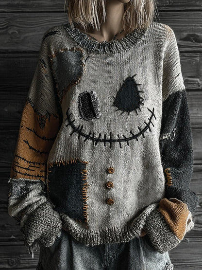 Casually Elegant Sweater with a Refined Edge