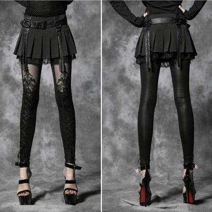 Gothic Pleated Skirt