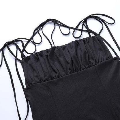 Gothic Spaghetti Dress
